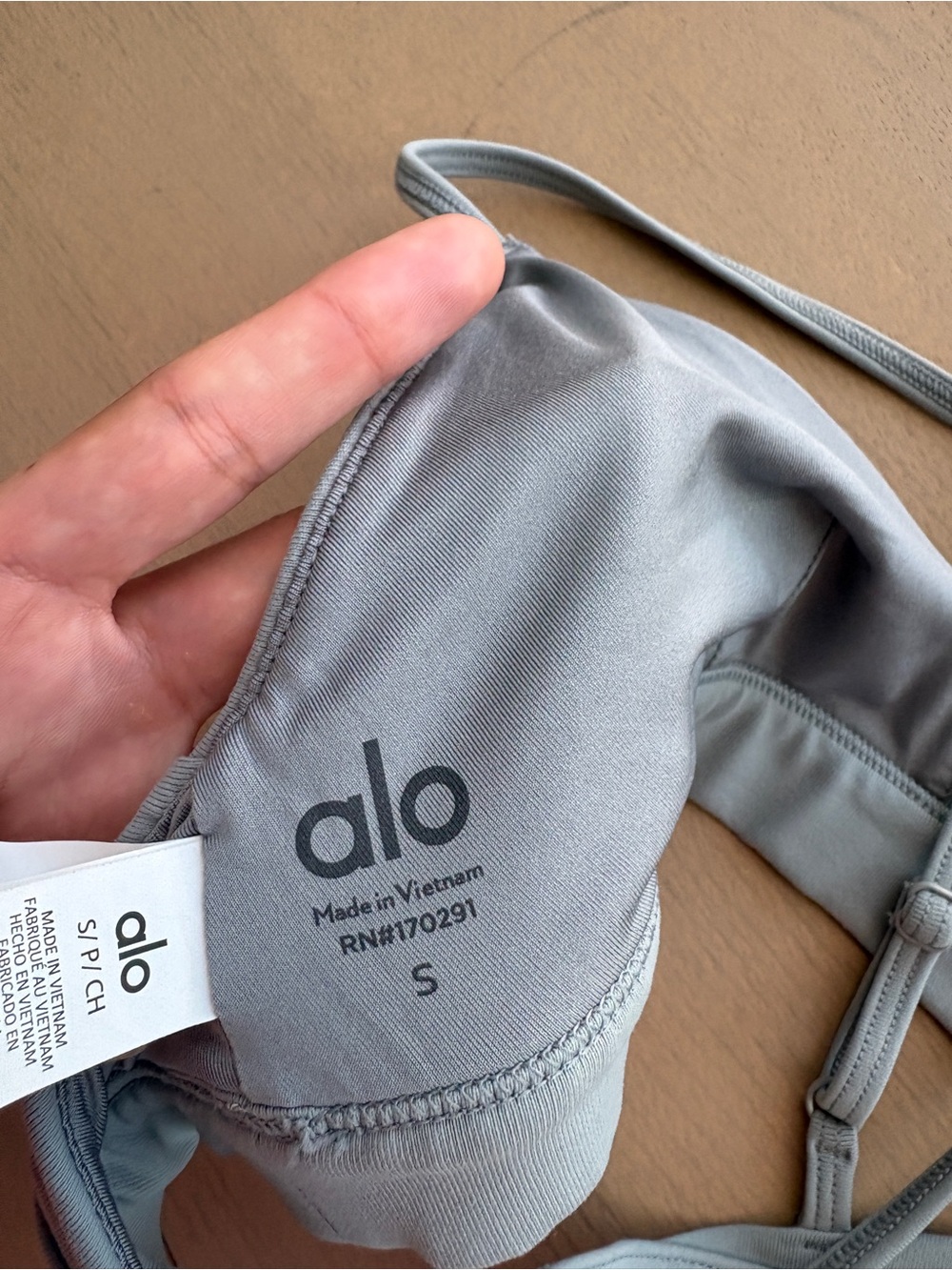 Alo Yoga lunar Grey Set Size Small - Picture 5 of 10